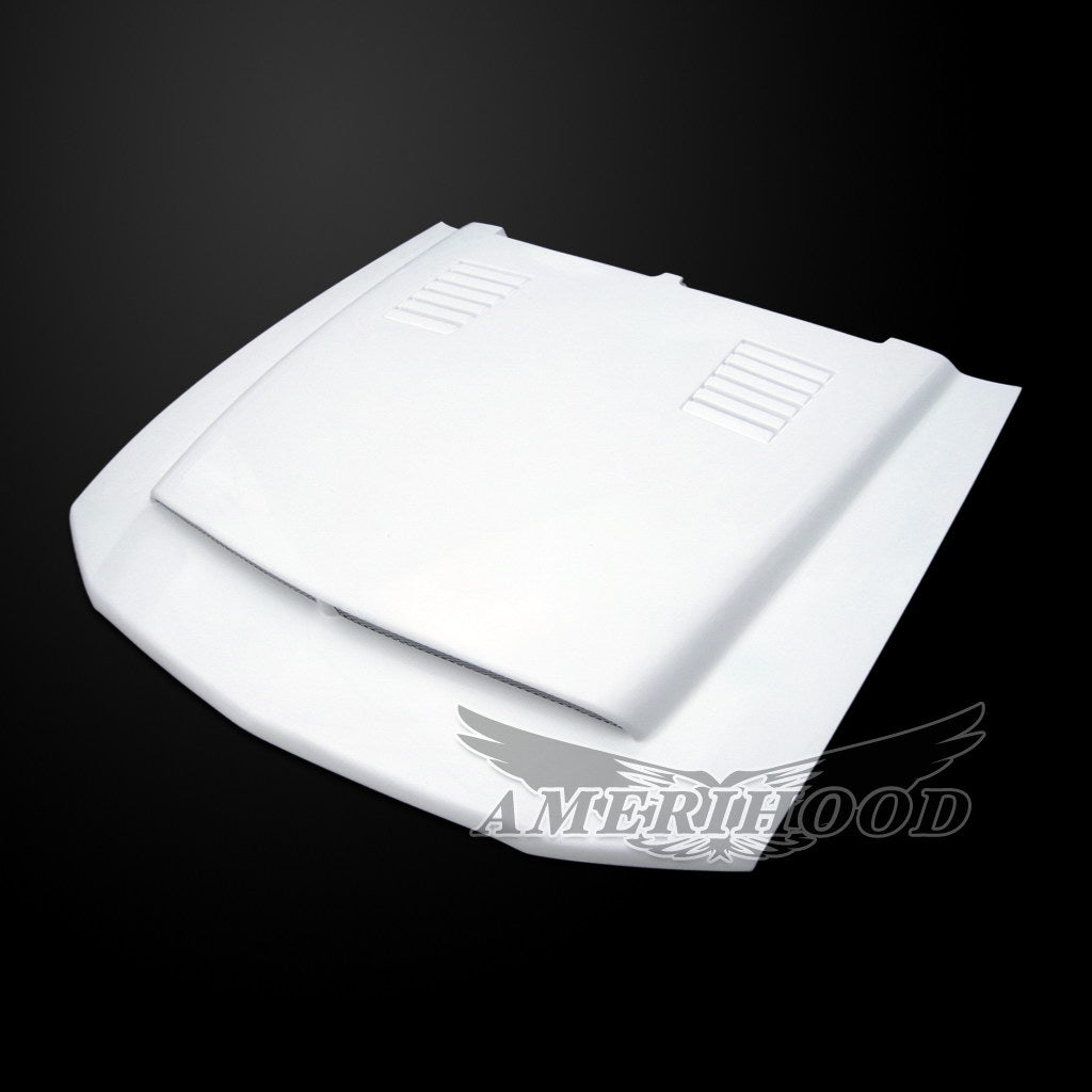 SSE Style Functional Heat Extraction Ram Air Hood For Ford Mustang Shelby GT500 2007-2009